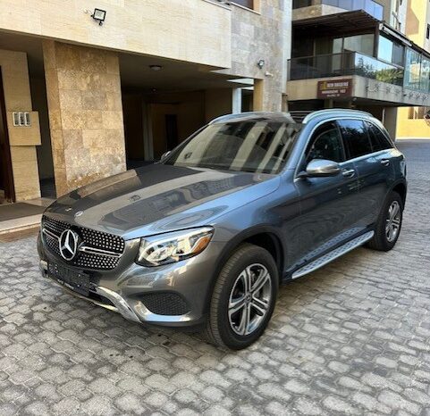 MERCEDES GLC 300 4MATIC 2018 GREY ON BLACK full