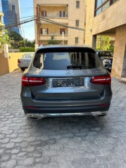 MERCEDES GLC 300 4MATIC 2018 GREY ON BLACK full