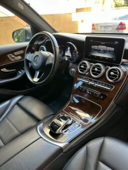 MERCEDES GLC 300 4MATIC 2018 GREY ON BLACK full