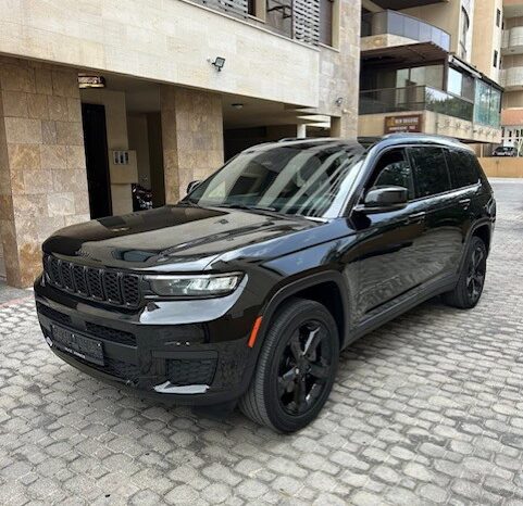 JEEP GRAND CHEROKEE L ALTITUDE 2021 BLACK ON BLACK full