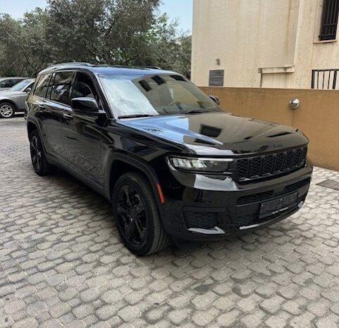 JEEP GRAND CHEROKEE L ALTITUDE 2021 BLACK ON BLACK full