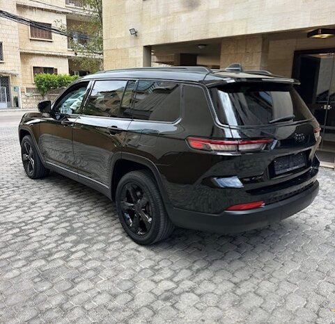 JEEP GRAND CHEROKEE L ALTITUDE 2021 BLACK ON BLACK full
