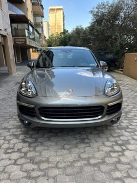 PORSCHE CAYENNE S 2017 GRAY ON BLACK