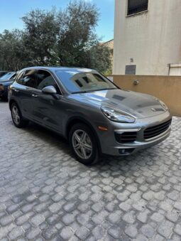 PORSCHE CAYENNE S 2017 GRAY ON BLACK full