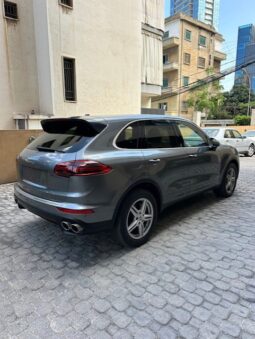 PORSCHE CAYENNE S 2017 GRAY ON BLACK full