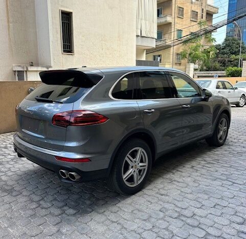 PORSCHE CAYENNE S 2017 GRAY ON BLACK full