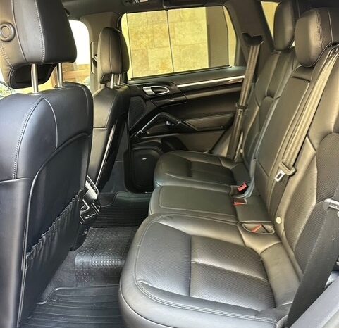 PORSCHE CAYENNE S 2017 GRAY ON BLACK full