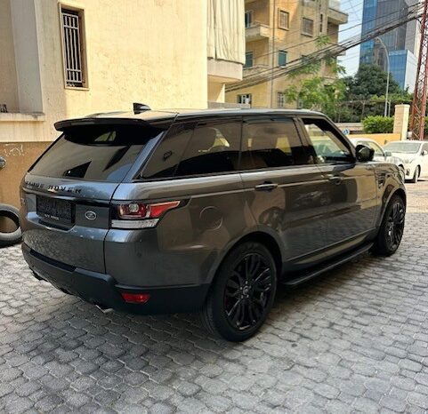 RANGE ROVER SPORT V8 SUPERCHARGED 2017 GRAY ON BLACK full
