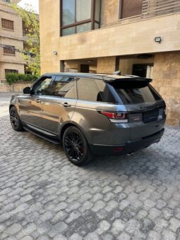 RANGE ROVER SPORT V8 SUPERCHARGED 2017 GRAY ON BLACK full