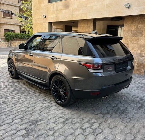 RANGE ROVER SPORT V8 SUPERCHARGED 2017 GRAY ON BLACK full
