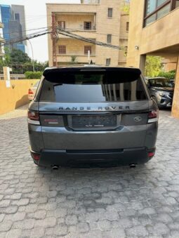 RANGE ROVER SPORT V8 SUPERCHARGED 2017 GRAY ON BLACK full