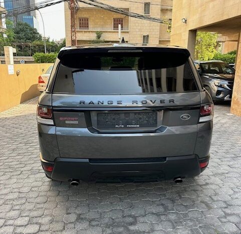 RANGE ROVER SPORT V8 SUPERCHARGED 2017 GRAY ON BLACK full