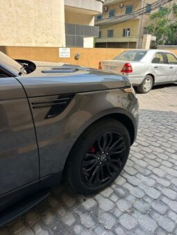 RANGE ROVER SPORT V8 SUPERCHARGED 2017 GRAY ON BLACK full