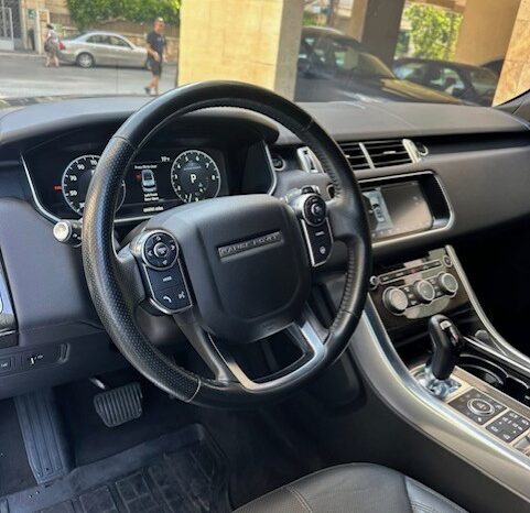 RANGE ROVER SPORT V8 SUPERCHARGED 2017 GRAY ON BLACK full