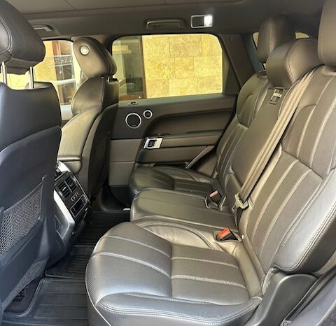 RANGE ROVER SPORT V8 SUPERCHARGED 2017 GRAY ON BLACK full