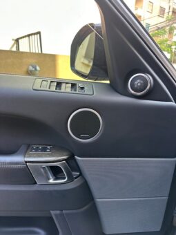 RANGE ROVER SPORT V8 SUPERCHARGED 2017 GRAY ON BLACK full