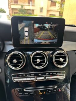 MERCEDES C300 COUPE AMG-LINE 4MATIC 2018 WHITE ON BLACK full