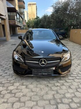 MERCEDES C300 COUPE AMG-LINE 4MATIC NP 2017 BLACK ON BLACK