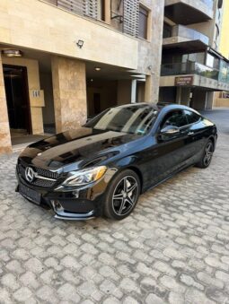 MERCEDES C300 COUPE AMG-LINE 4MATIC NP 2017 BLACK ON BLACK