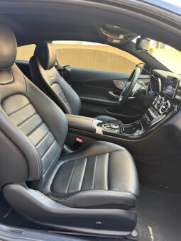 MERCEDES C300 COUPE AMG-LINE 4MATIC NP 2017 BLACK ON BLACK full