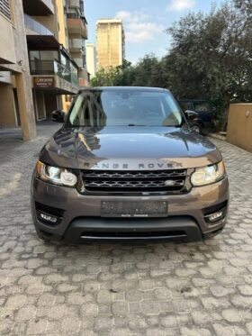 RANGE ROVER SPORT V8 SUPERCHARGED 2017 WAITOMO GRAY ON BLACK