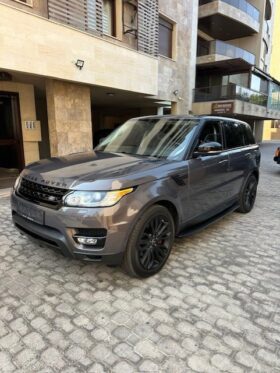 RANGE ROVER SPORT V8 SUPERCHARGED 2017 WAITOMO GRAY ON BLACK