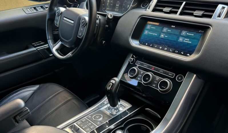 RANGE ROVER SPORT V8 SUPERCHARGED 2017 WAITOMO GRAY ON BLACK full
