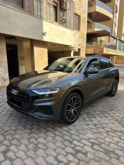 AUDI Q8 QUATTRO S-LINE 2019 GRAY ON BLACK full
