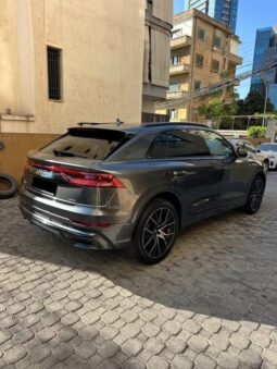 AUDI Q8 QUATTRO S-LINE 2019 GRAY ON BLACK full