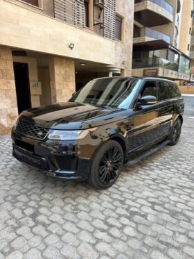 RANGE ROVER SPORT V8 SUPERCHARGED 2018 BLACK ON BLACK