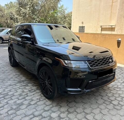 RANGE ROVER SPORT V8 SUPERCHARGED 2018 BLACK ON BLACK full