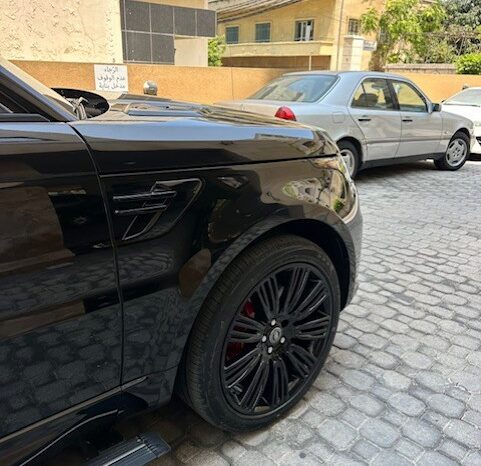 RANGE ROVER SPORT V8 SUPERCHARGED 2018 BLACK ON BLACK full