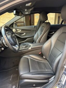 MERCEDES C300 AMG-LINE 2017 GRAY ON BLACK full