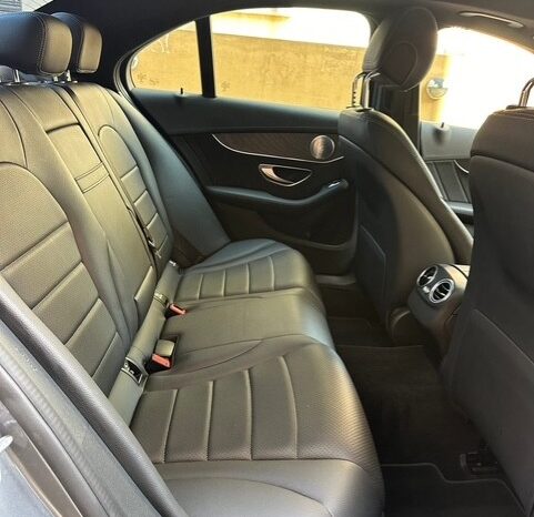 MERCEDES C300 AMG-LINE 2017 GRAY ON BLACK full