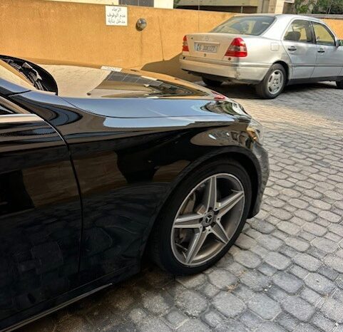 MERCEDES C300 AMG-LINE 4MATIC 2017 BLACK ON TAN full