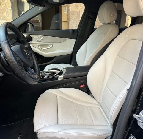 MERCEDES C300 AMG-LINE 4MATIC 2017 BLACK ON TAN full