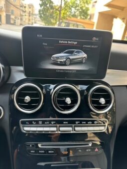 MERCEDES C300 AMG-LINE 4MATIC 2017 BLACK ON TAN full