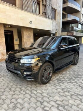 RANGE ROVER SPORT V6 DYNAMIC 2017 BLACK ON BLACK & RED