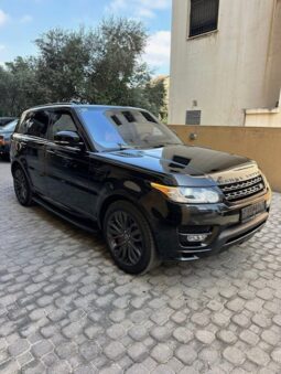 RANGE ROVER SPORT V6 DYNAMIC 2017 BLACK ON BLACK & RED full