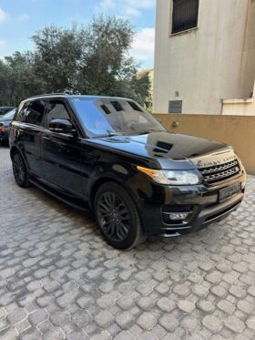 RANGE ROVER SPORT V6 DYNAMIC 2017 BLACK ON BLACK & RED