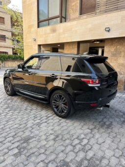 RANGE ROVER SPORT V6 DYNAMIC 2017 BLACK ON BLACK & RED full