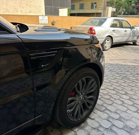 RANGE ROVER SPORT V6 DYNAMIC 2017 BLACK ON BLACK & RED full