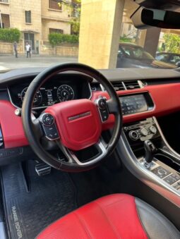 RANGE ROVER SPORT V6 DYNAMIC 2017 BLACK ON BLACK & RED full