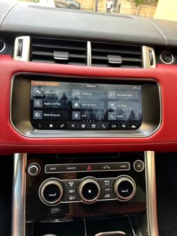 RANGE ROVER SPORT V6 DYNAMIC 2017 BLACK ON BLACK & RED full