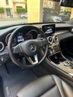 MERCEDES C300 AMG-LINE 4MATIC 2017 BLACK ON BLACK full