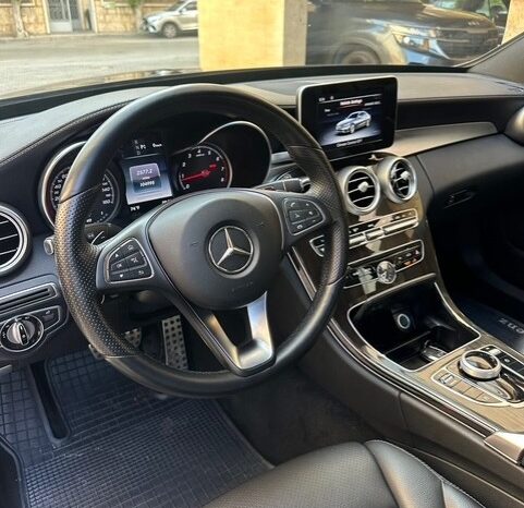 MERCEDES C300 AMG-LINE 4MATIC 2017 BLACK ON BLACK full