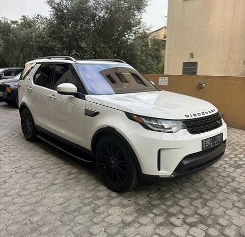 LAND ROVER DISCOVERY HSE LUXURY 2018 WHITE ON BASKET full