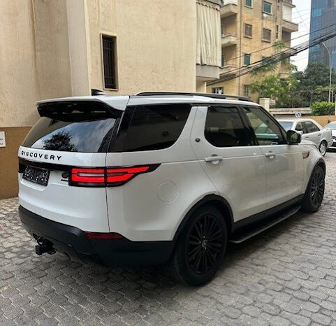 LAND ROVER DISCOVERY HSE LUXURY 2018 WHITE ON BASKET full