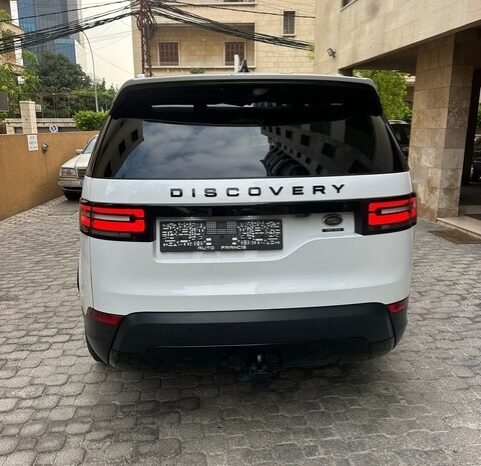 LAND ROVER DISCOVERY HSE LUXURY 2018 WHITE ON BASKET full