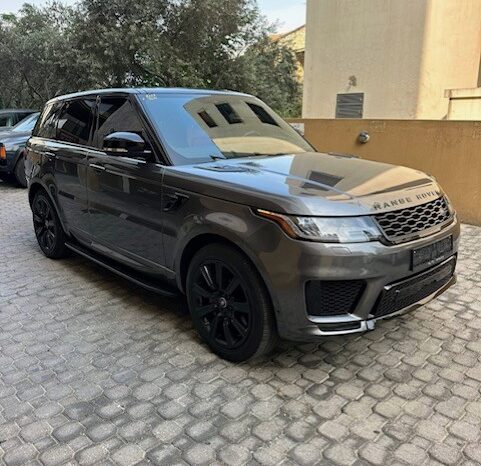 RANGE ROVER SPORT V8 SUPERCHARGED 2019 GRAY ON RED full